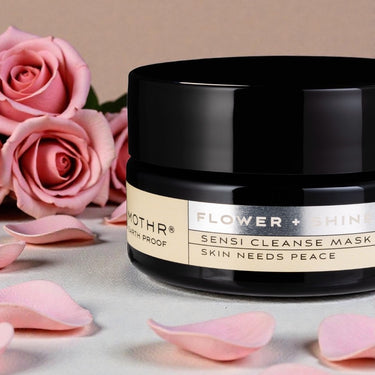 STAP 1 - FLOWER + SHINE - Ultra zachte Botanische Cleanser & Kalmerend Masker voor Gevoelige Reactieve Huid - 45ML