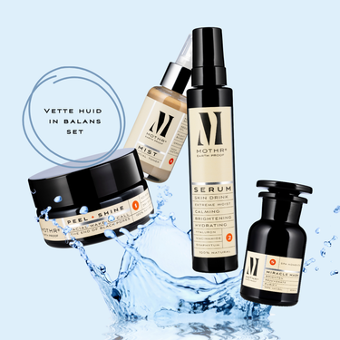 Vette Huid Balans Set – Zuivert, Matteert & Kalmeert