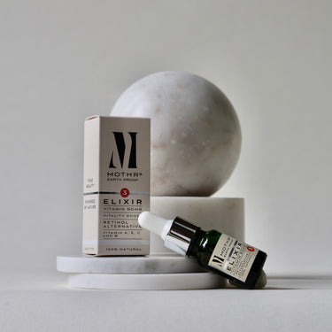 NIEUWE FORMULE - Kalmerende Gezichtsolie met bomvol met Vitamine A, E, C & B – Stap 3 ELIXIR - 10 ML
